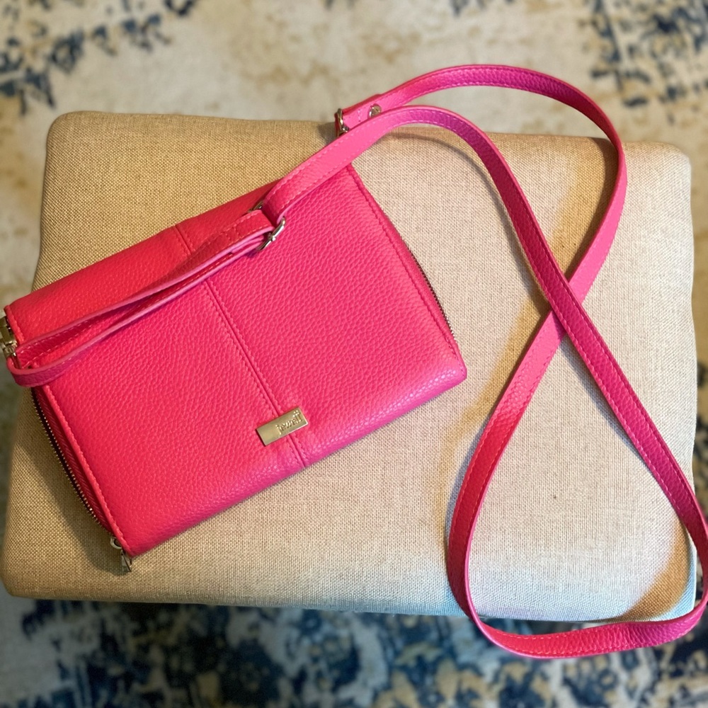 NWOT Hot Pink Jewell by Thirty-One bag - Picture 3 of 3
